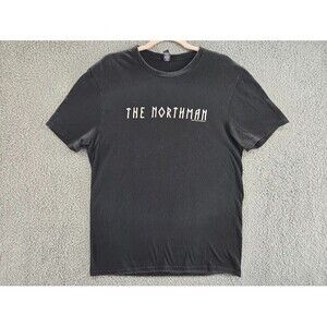 The Northman Shirt Mens Large Black 2022 Movie Promo The Concert Tee District